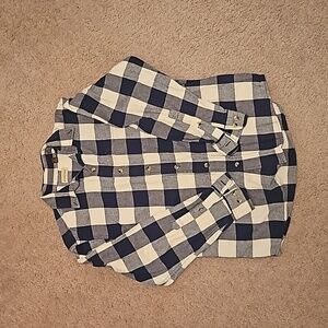 Men's Medium Long Sleeve Flannel- Hobbs Creek